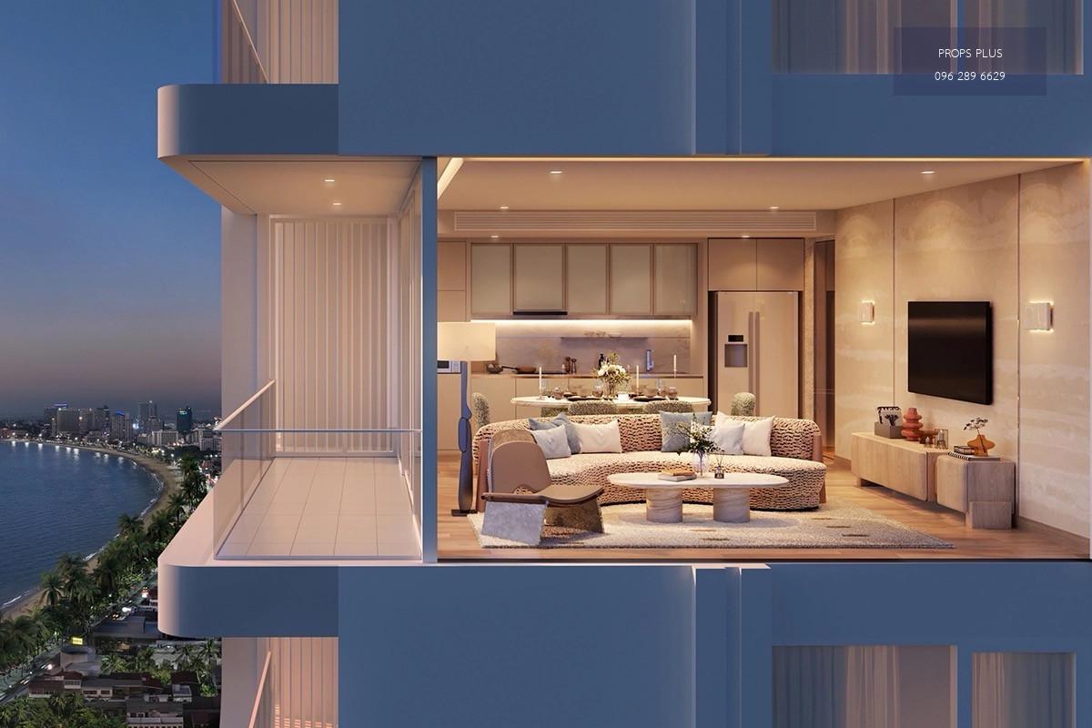 🌳PTY Beachfront Condo | 2 BR | 80.0 sq.m.| 24 MB | Beachfront | Thai Quota

Beachfront Condominium from Sansiri